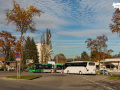 Triesterstraße 12.11.2022. die Buslinien 52 und 67 biegen bereits bei der Josef-Hyrtlgasse zum Zentralfriedhof ein