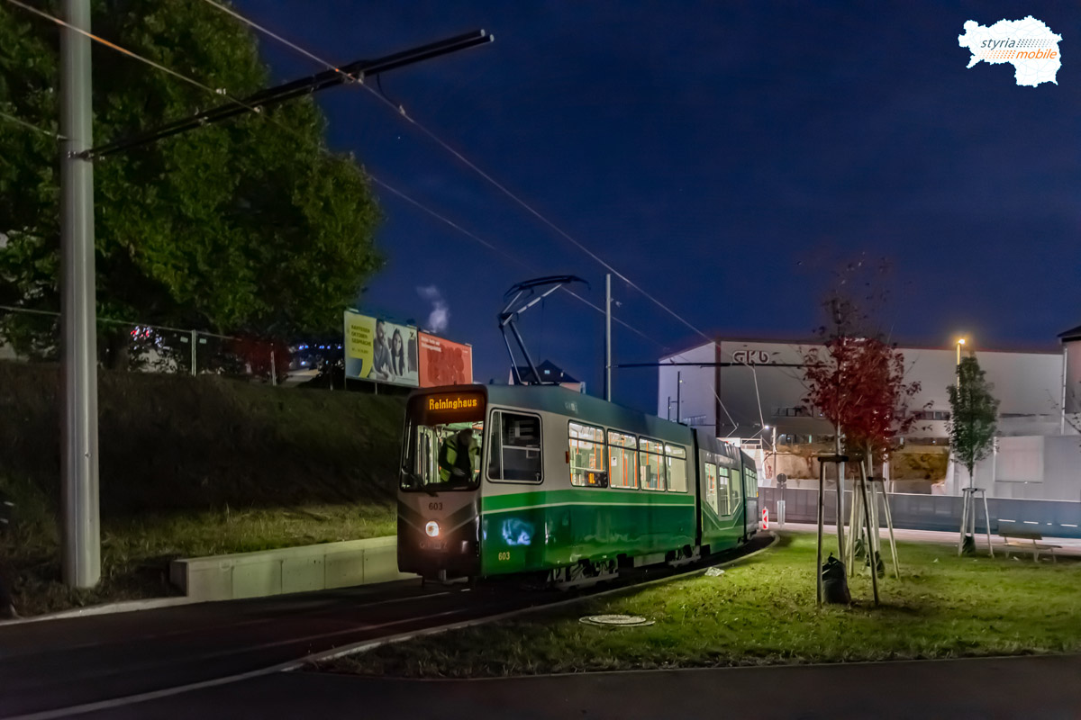 Erste Probefahrt nach Reininghaus und zur Smart City. 20.10.2021 - © Patrick Köck