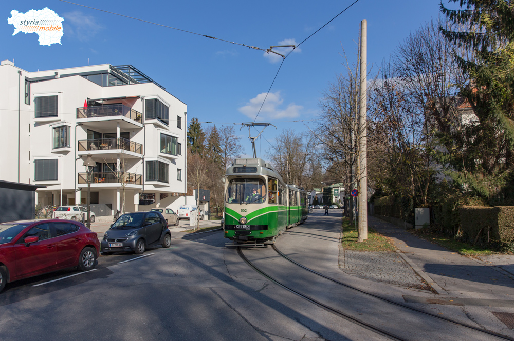 TW 502 in der Schubertstraße 14.11.2016 ©styria-mobile