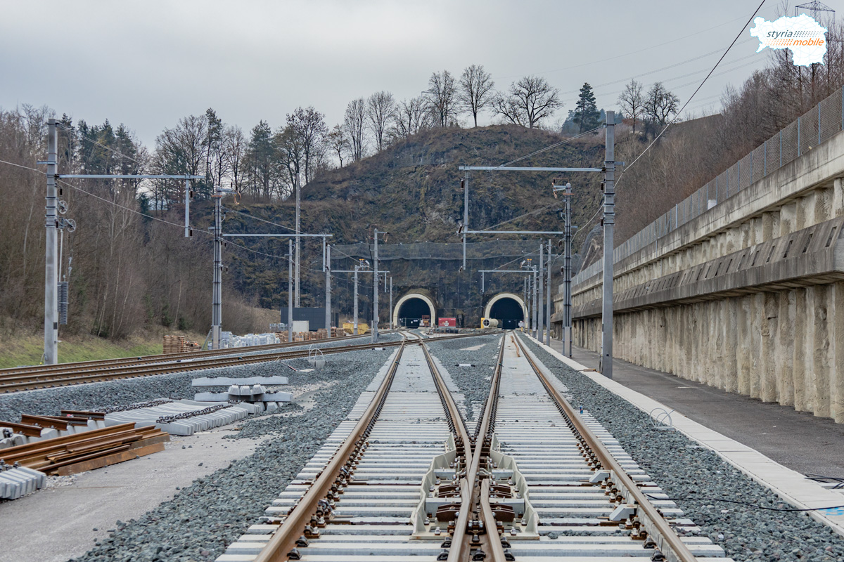 Koralmbahn Baustelle - 28.12.2022 - Bahnhof Lavanttal