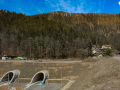 Südportale Tunnelkette Granitztal, Eis - Gemeinde Ruden, 18.03.2023 © Michael Augustin