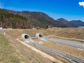 Südportale Tunnelkette Granitztal, Eis - Gemeinde Ruden, 18.03.2023