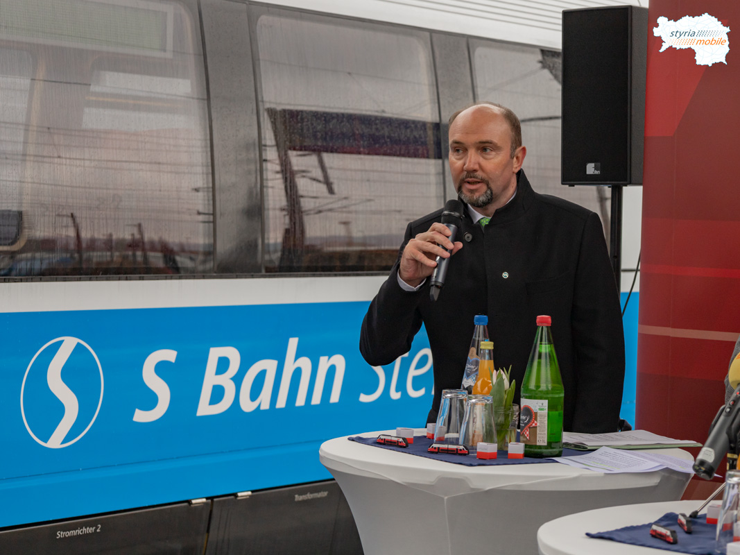 Der neue Geschäftsführer der Steiermarkbahn DI (FH) Werner Hecking