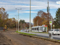 Triesterstraße 12.11.2022. die westliche Richtungsfahrbahn wurde bereits abgetragen.